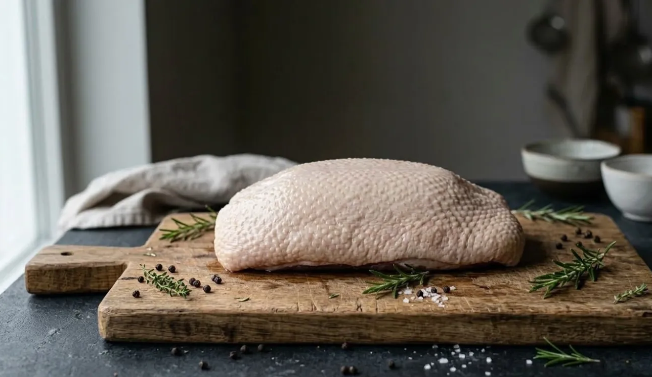 Coxa e sobrecoxa de pato